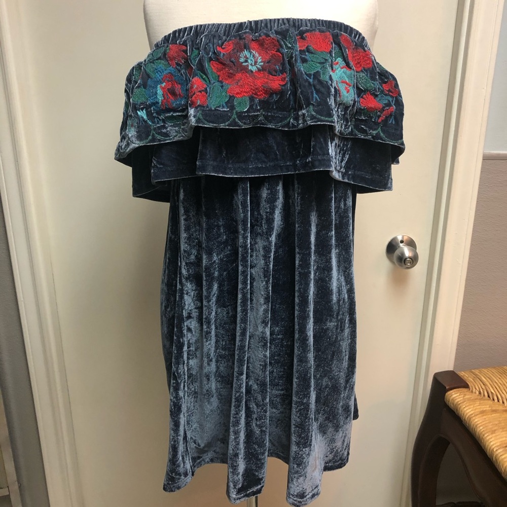 Umgee velvet dress